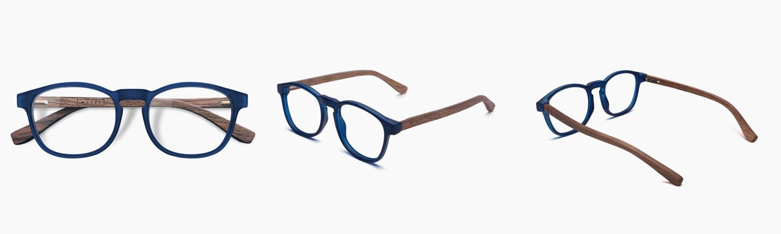 Product sheet do óculos Woodz azul